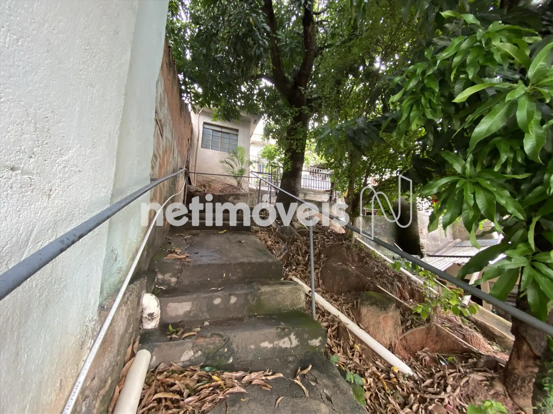 Escada para as outras duas casas