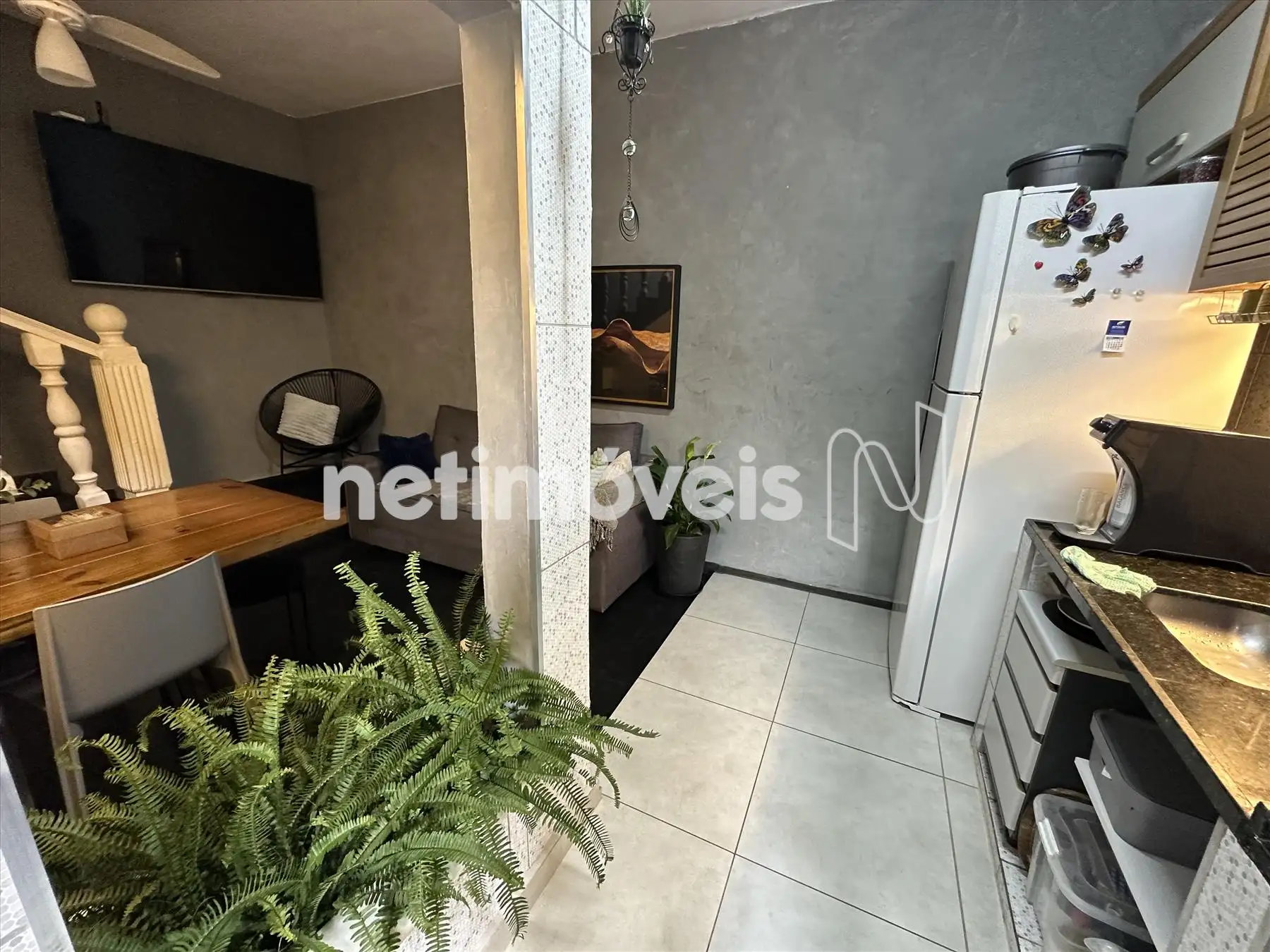 1o andar - casa 3 - cozinha + sala