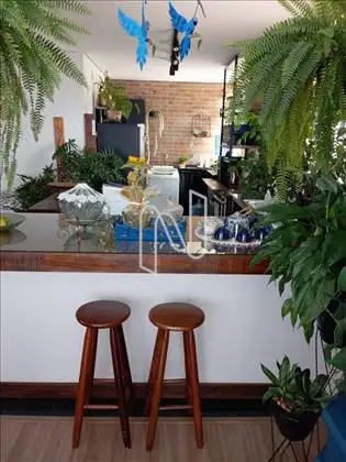 2o. Andar: Sala de 3 ambientes + cozinha - C