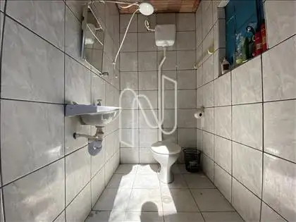Banheiro externo da edícula
