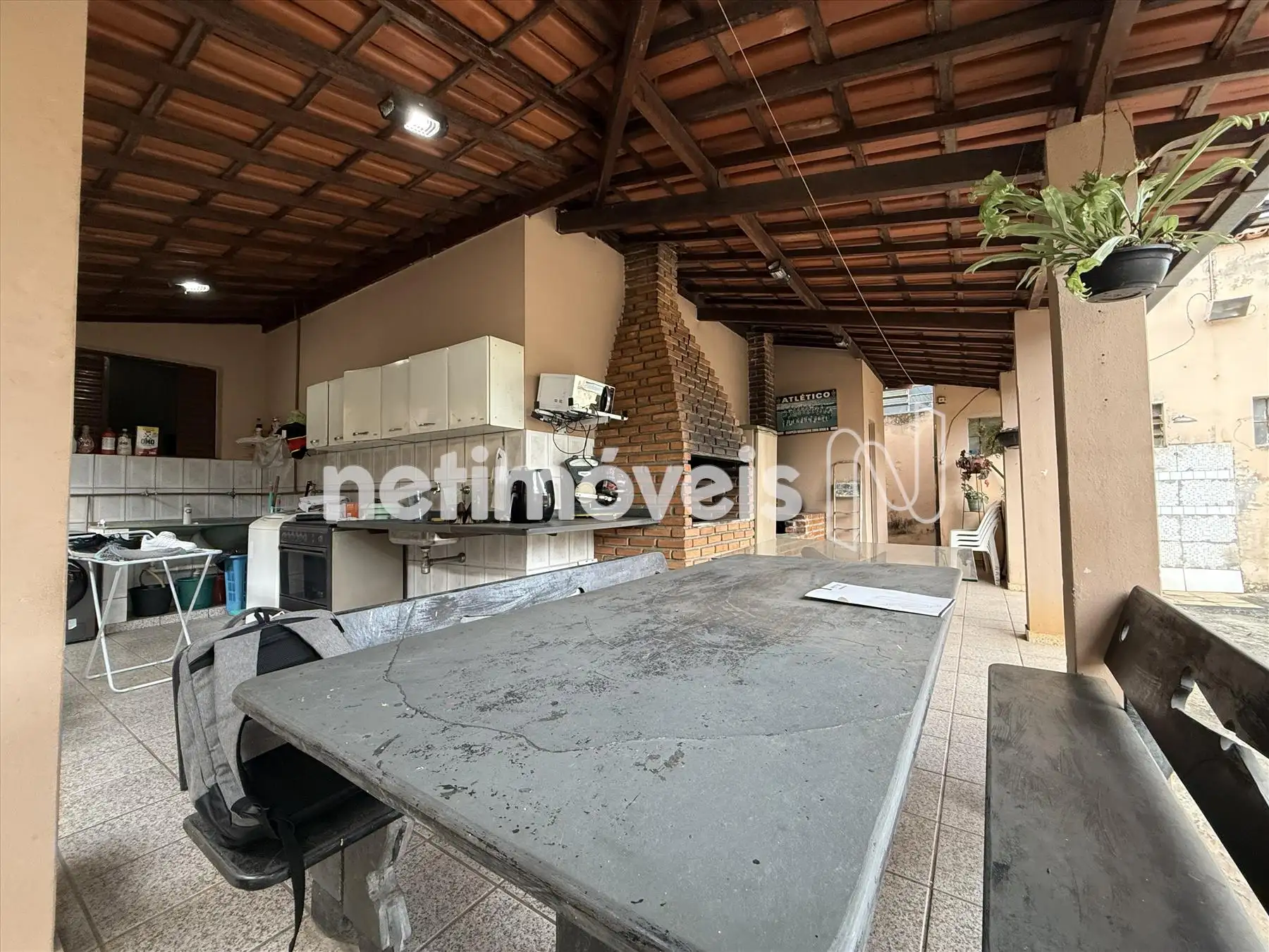 Área gourmet  - casa nível abaixo