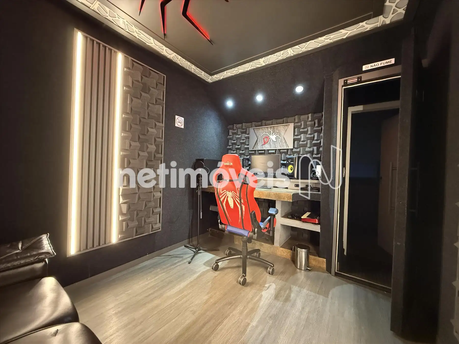 quarto de uma das casa