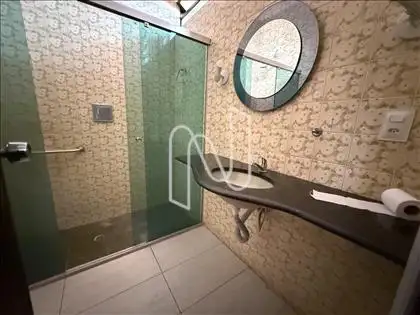 Banheiro de uma das casa