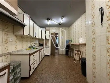 Cozinha de uma das casa