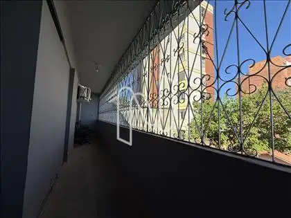 Varanda de uma das casa
