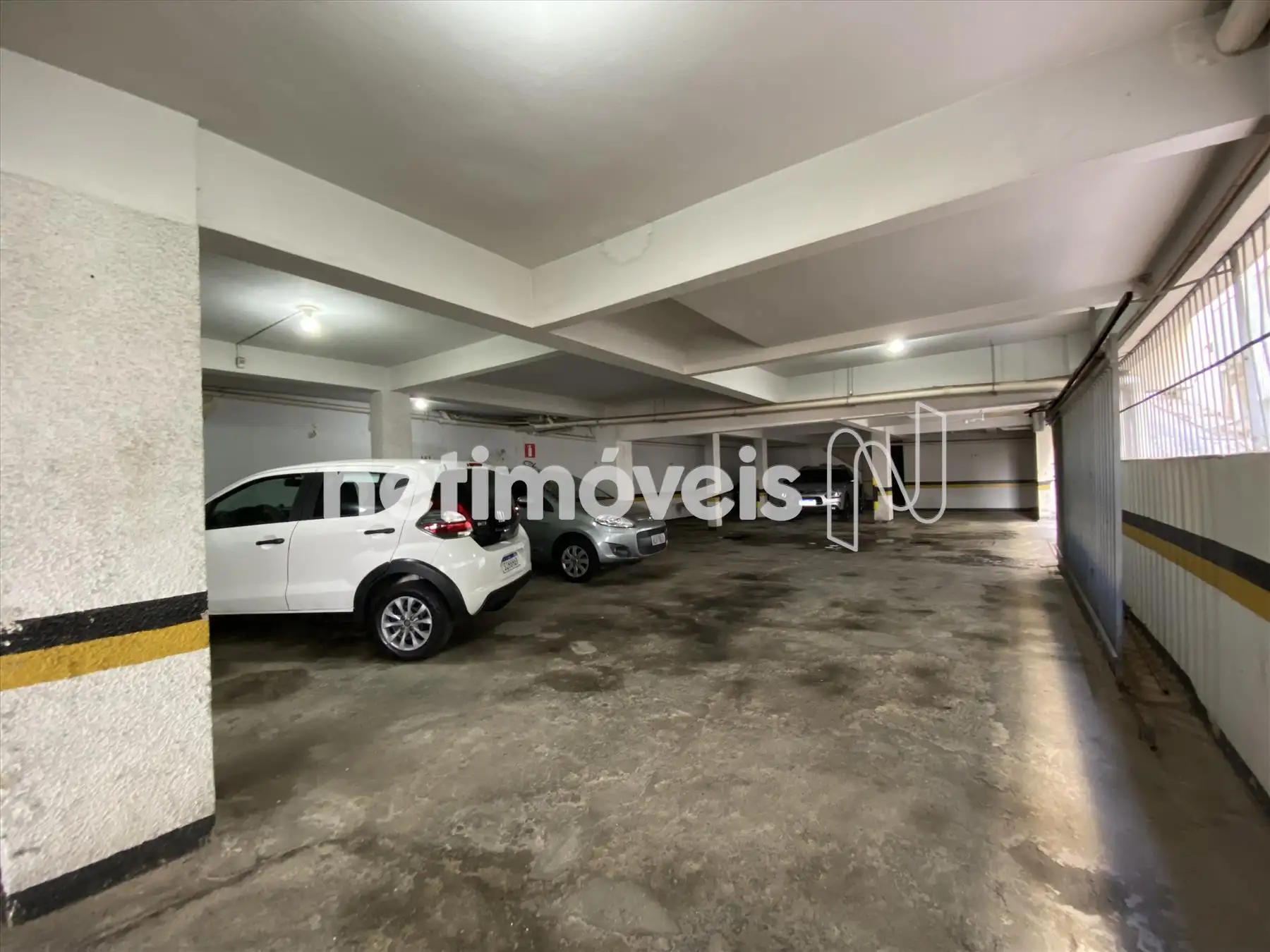 Espaço de manobra das vagas