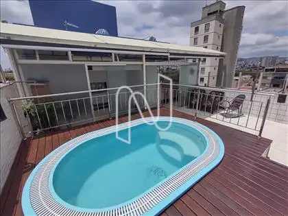 Vista da piscina 