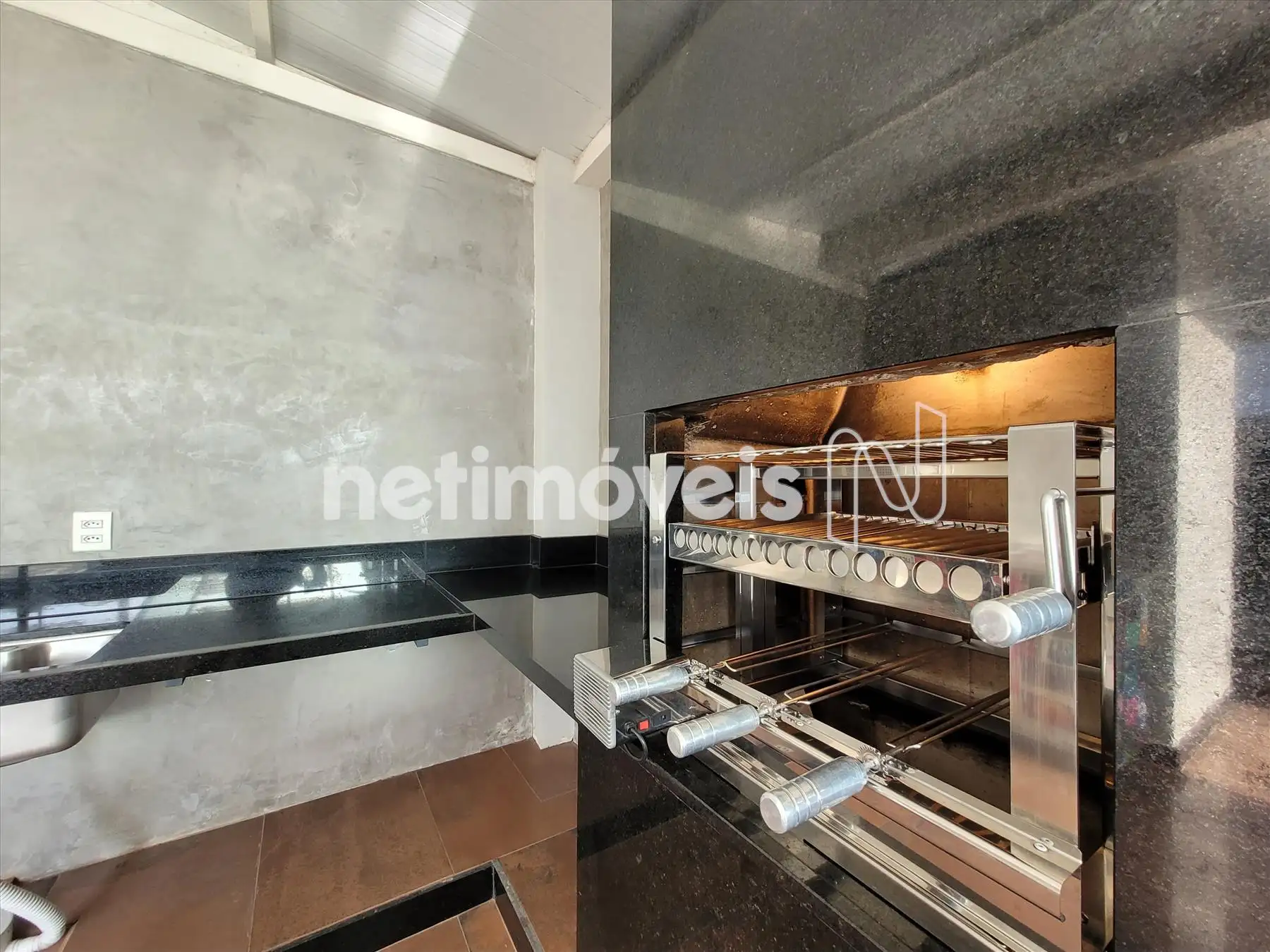 Área priv. espaço gourmet / churrasqueira - A