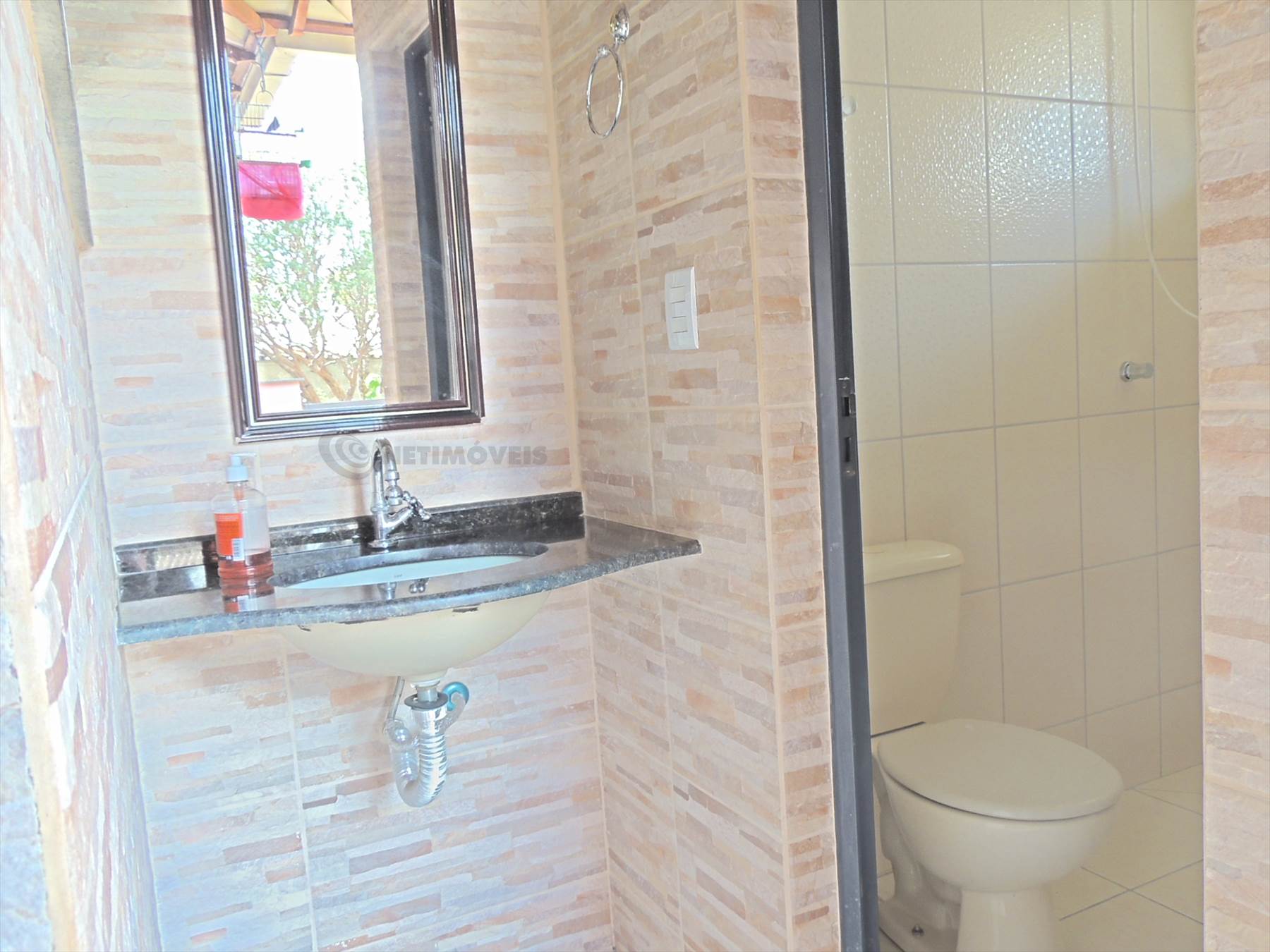 Banheiro do espaço gourmet