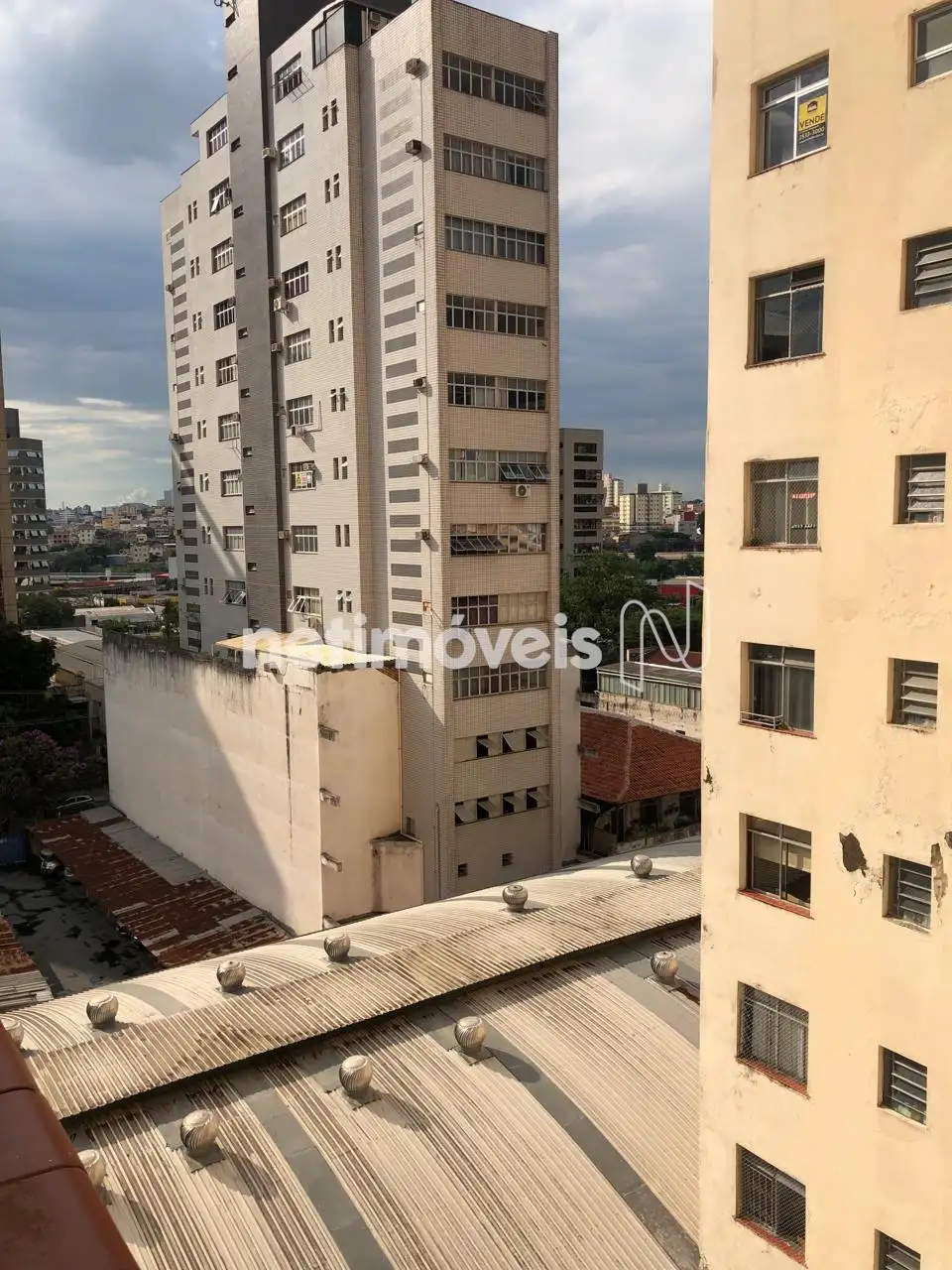 Vista dos quartos