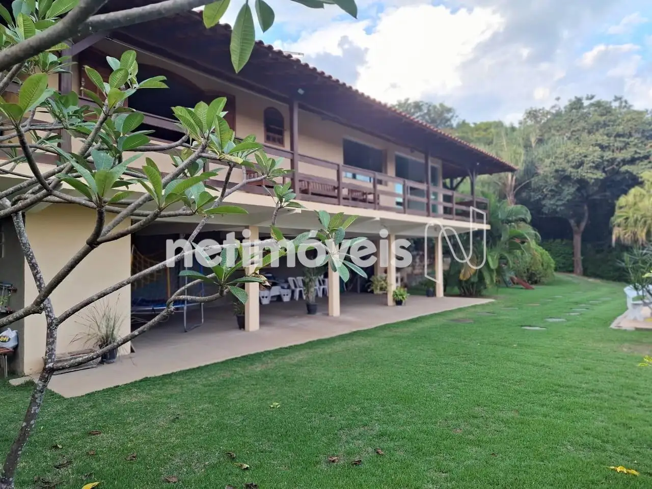 Vista da casa principal