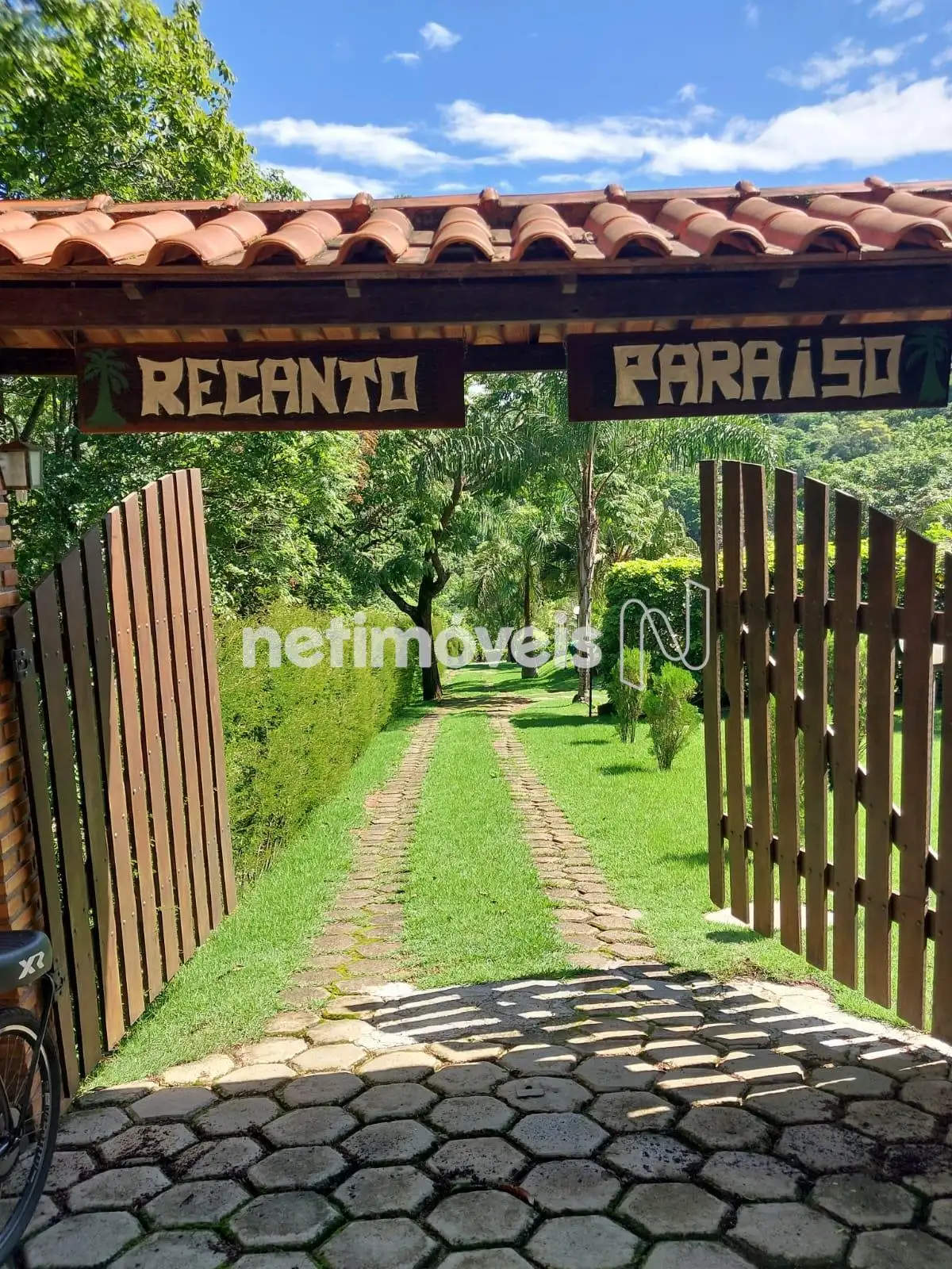 Entrada do sítio