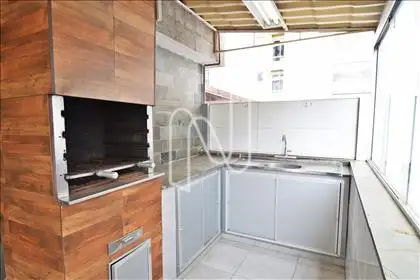 Terraço: Area gourmet com churrasqueira 