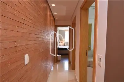 Corredor de acesso aos quartos