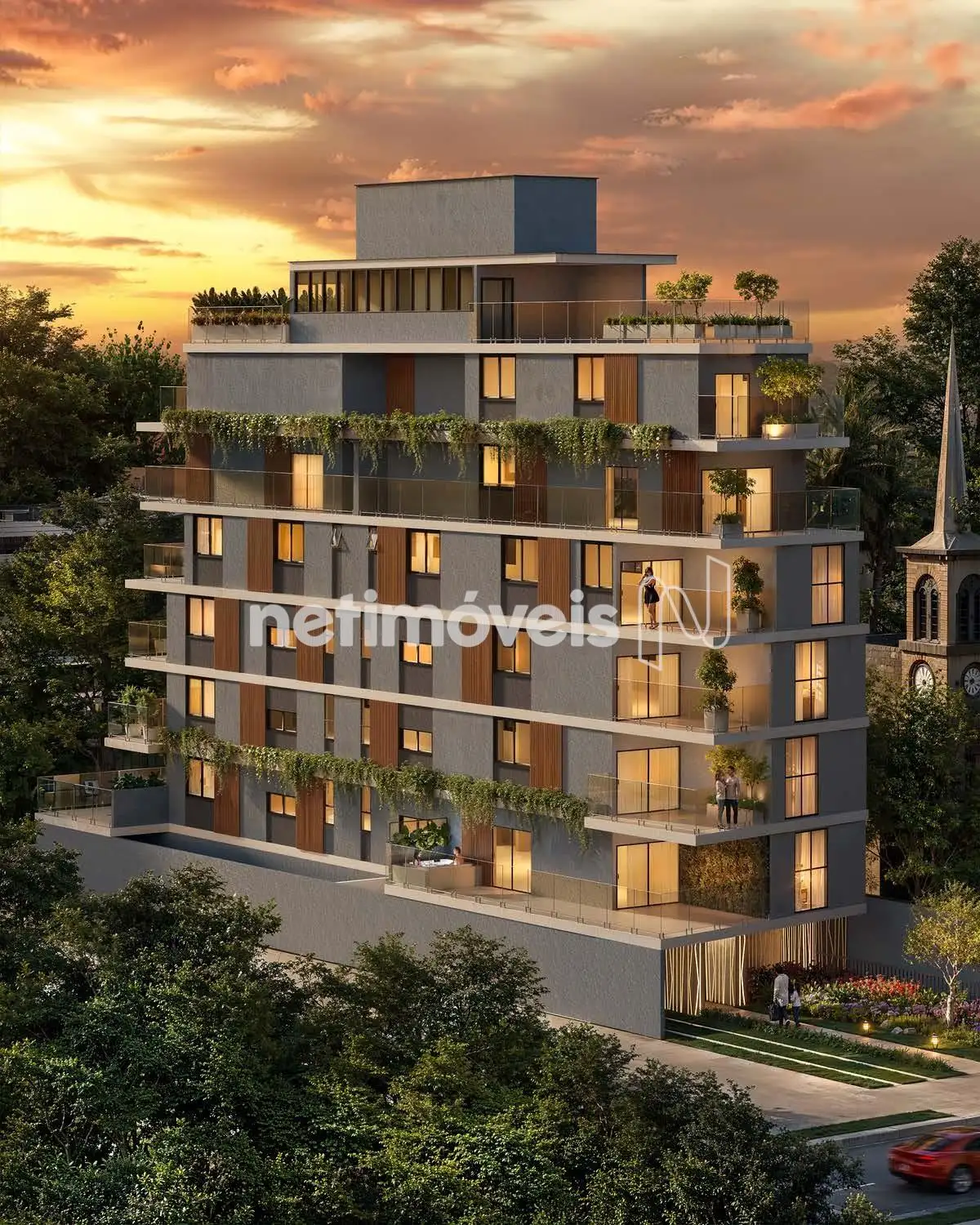 Apartamento com 2 quartos — Lourdes, Belo Horizonte