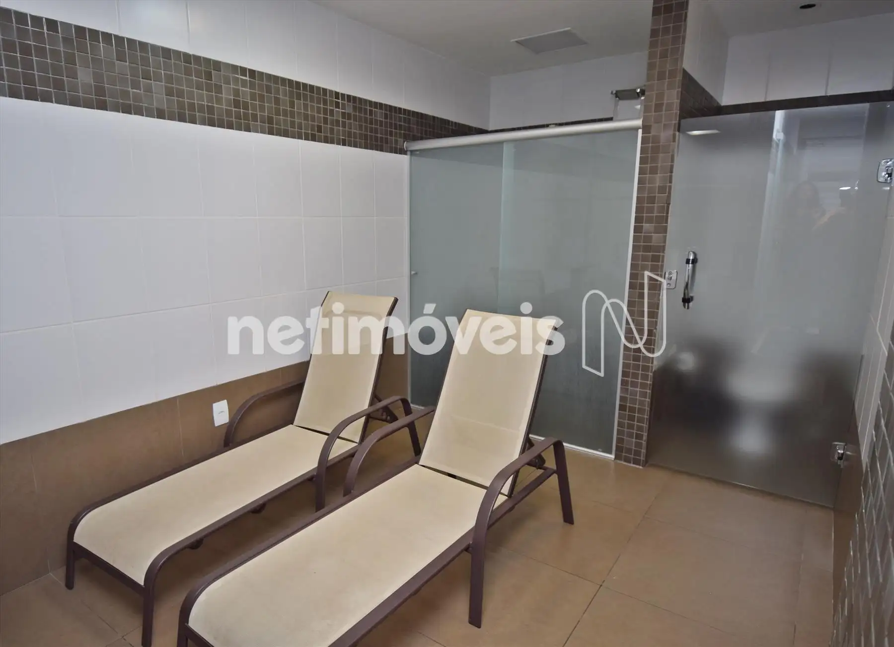 Sala de descanso da sauna