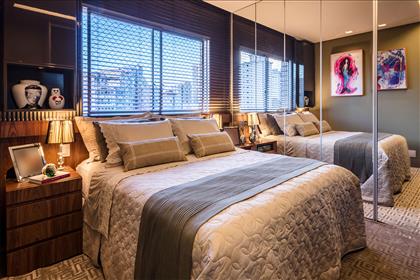 Quarto com armário