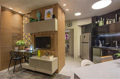 Sala para dois ambientes