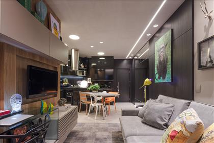 Sala para dois ambientes