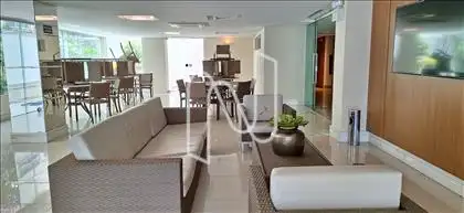 Salão de festas com área de tv 