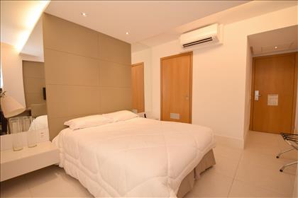 Quarto com ar condicionado