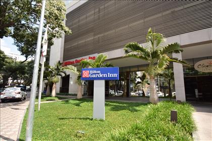 Fachada do hotel