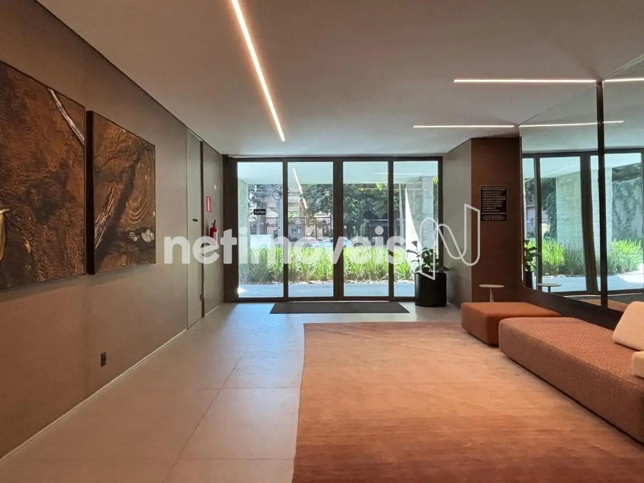 Hall social de entrada do prédio