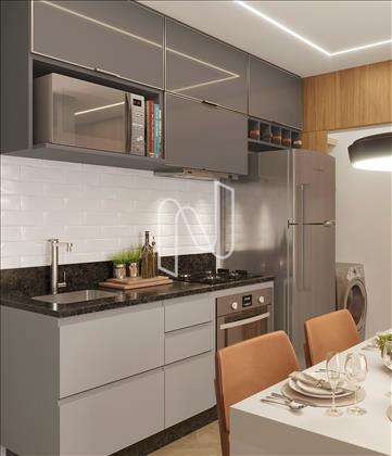 Cozinha com lavanderia