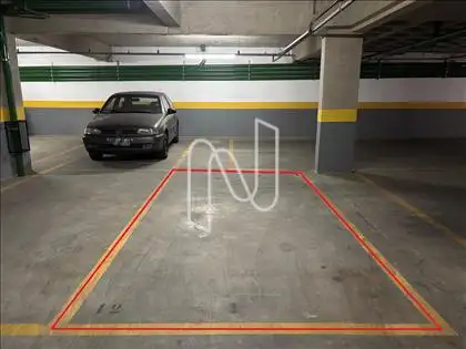 1 vaga de garagem coberta e demarcada -piso 3