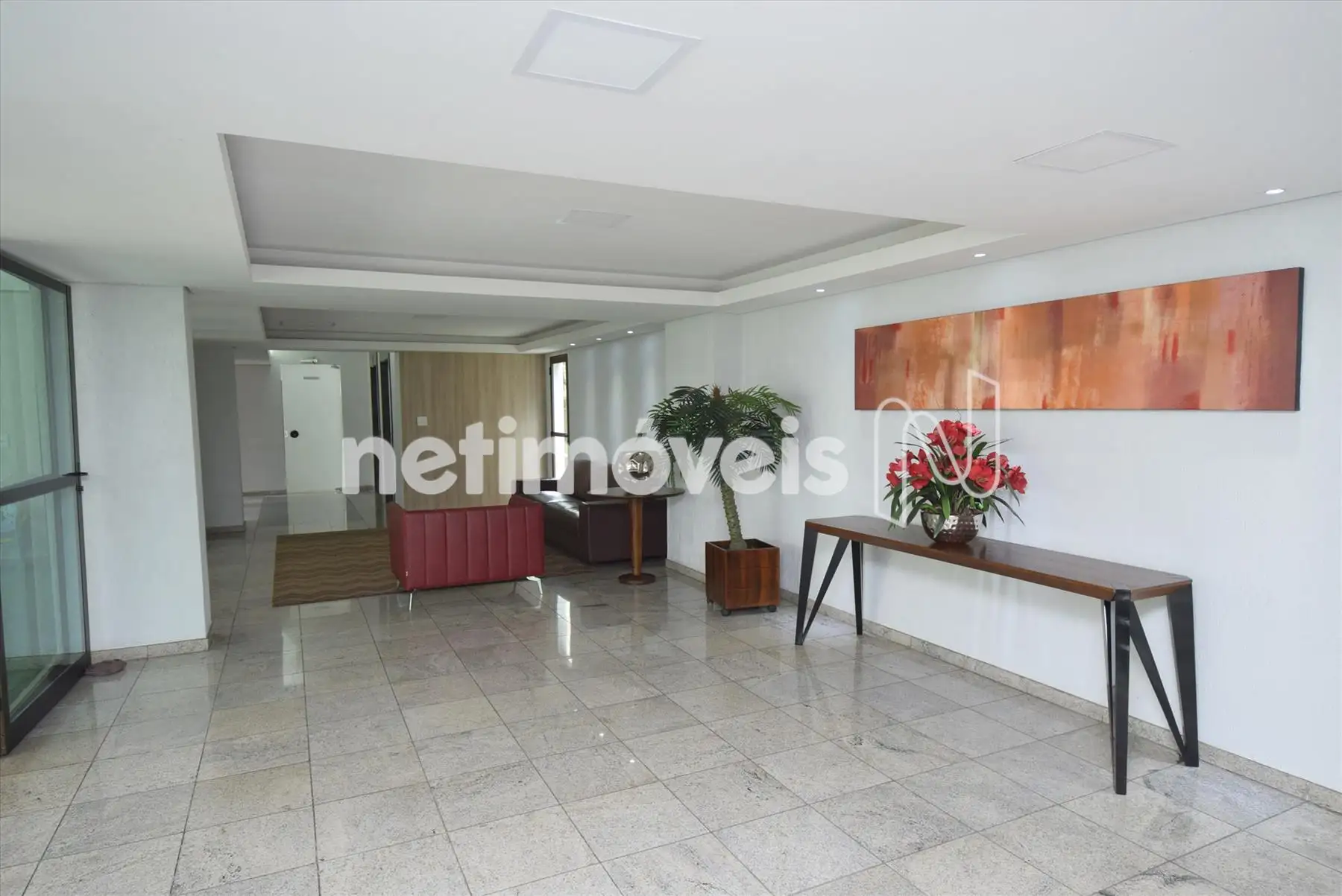 Hall social do prédio