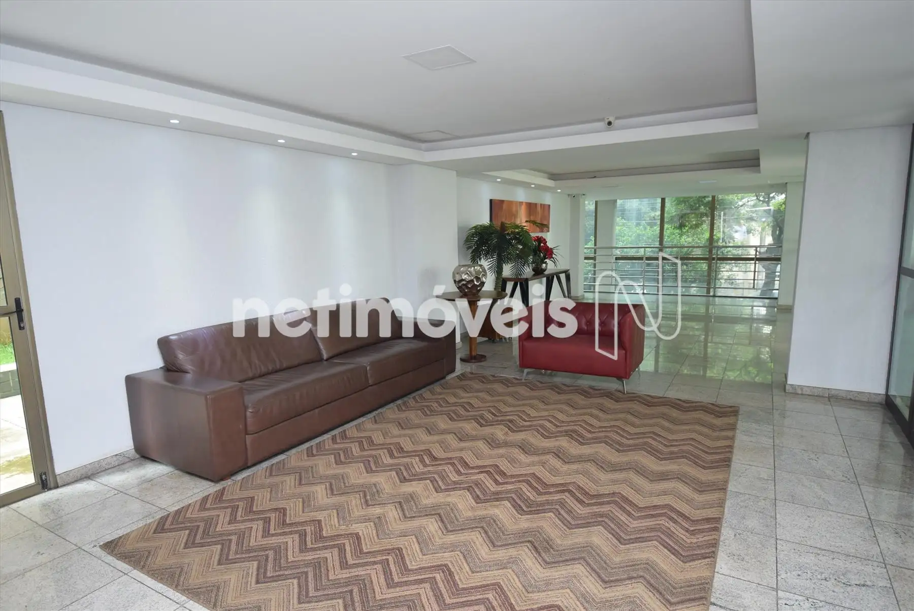 Hall social do prédio