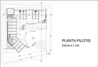 Planta do pilotis