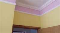 Moldura de gesso do quarto 02