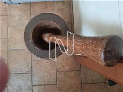 Cozinha e seus pilões 