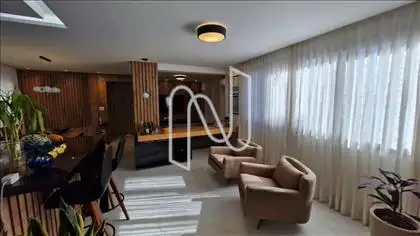 Sala de estar e de jantar ângulo 7