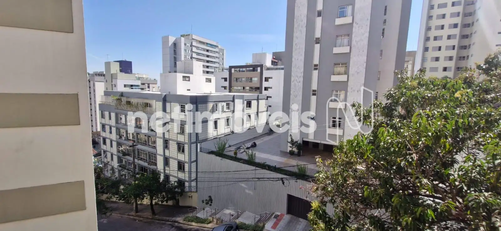 Vista de um dos quartos