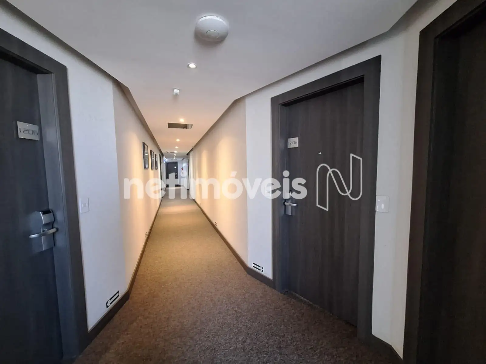 Hall dos apartamentos