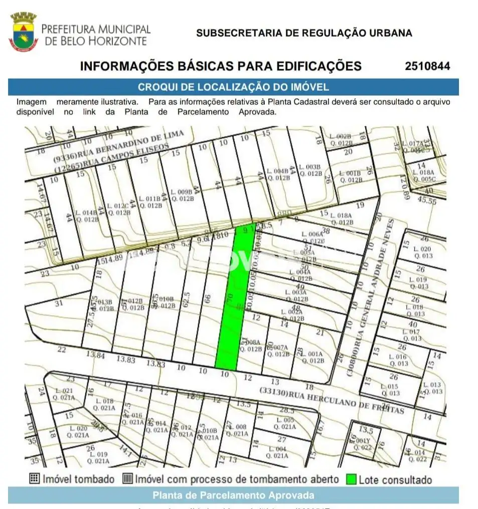 Lote 10 x 36 m² aproximadamente, rua plana