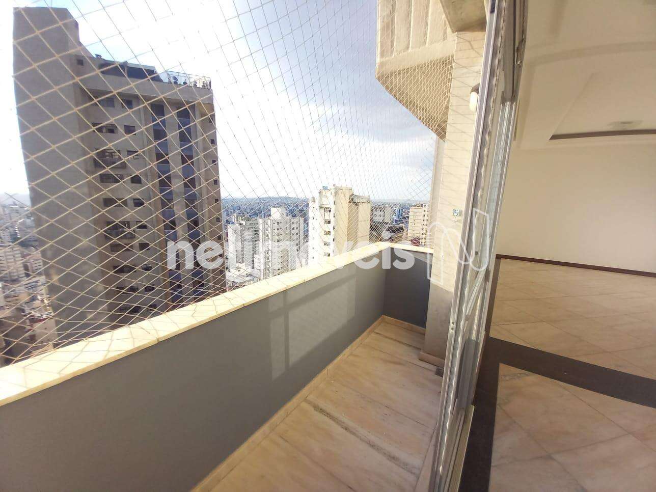 Sala para 2 ambientes com varanda ângulo 1