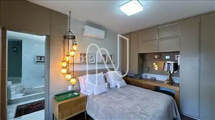 Ambiente elegante e super acolhedor.