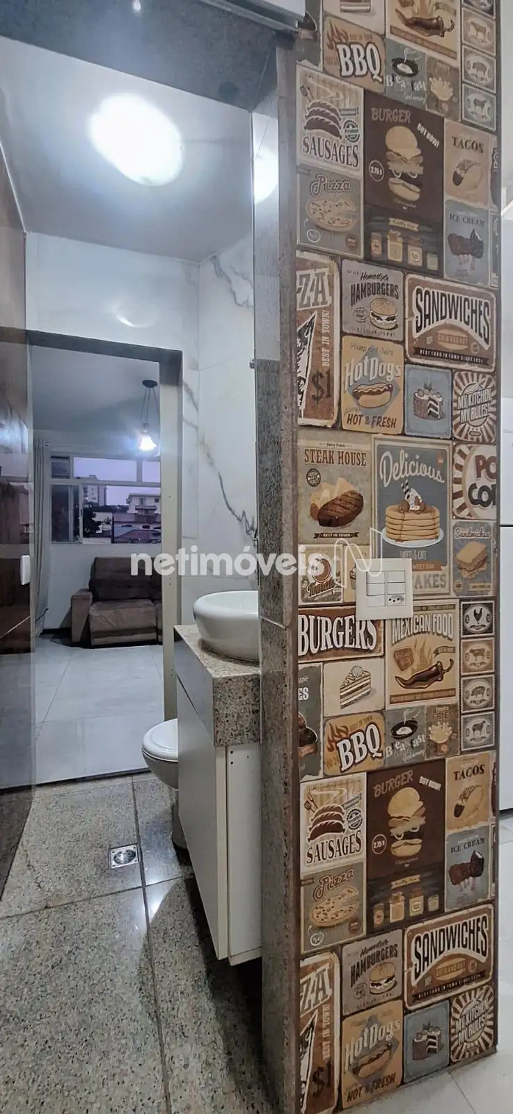 Outro ângulo do lavabo