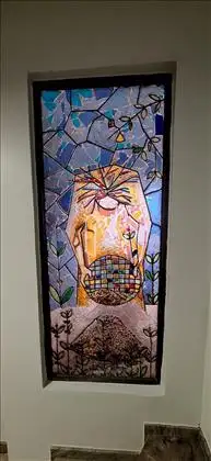 Vitral artista Pedro Miranda 1978
