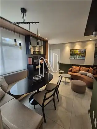 Sala de jantar e estar ângulo 2