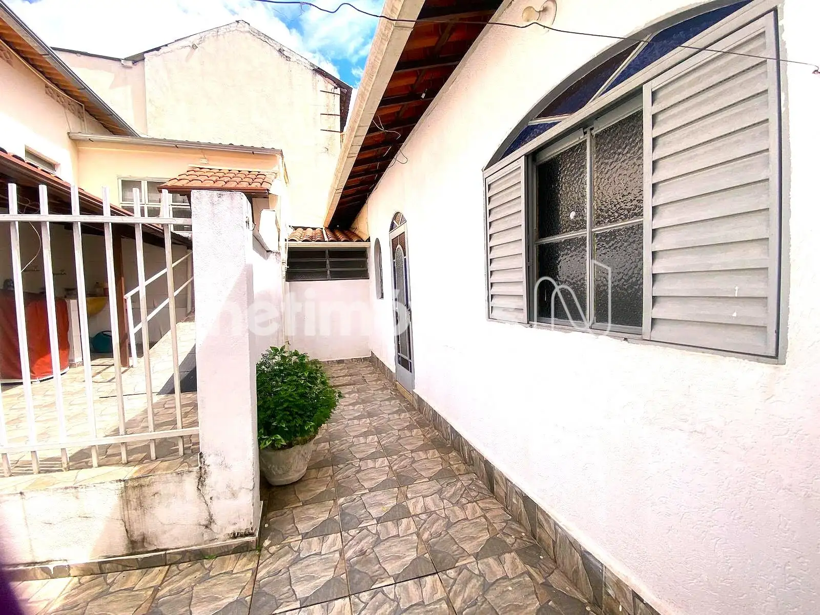 Parte externa da casa 