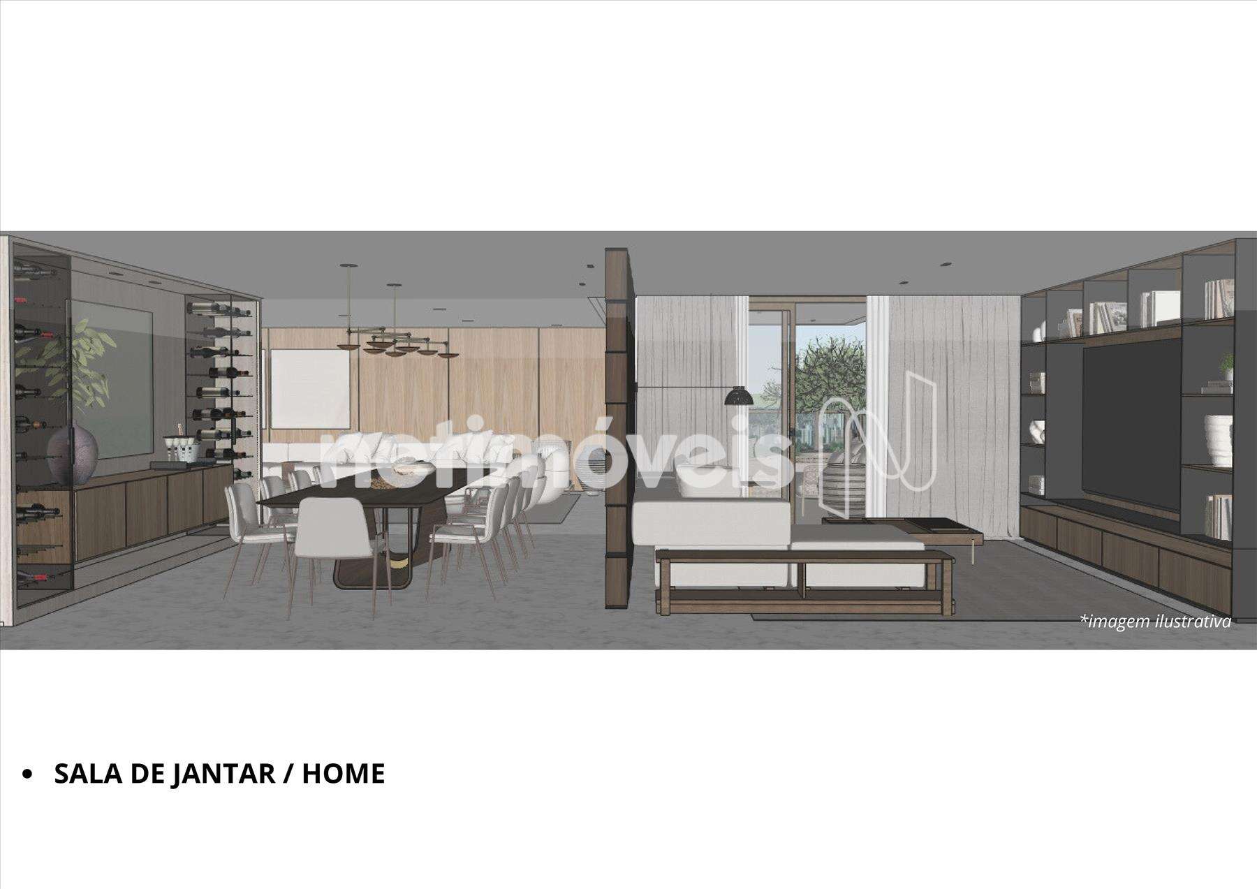 Sala de Jantar e Home