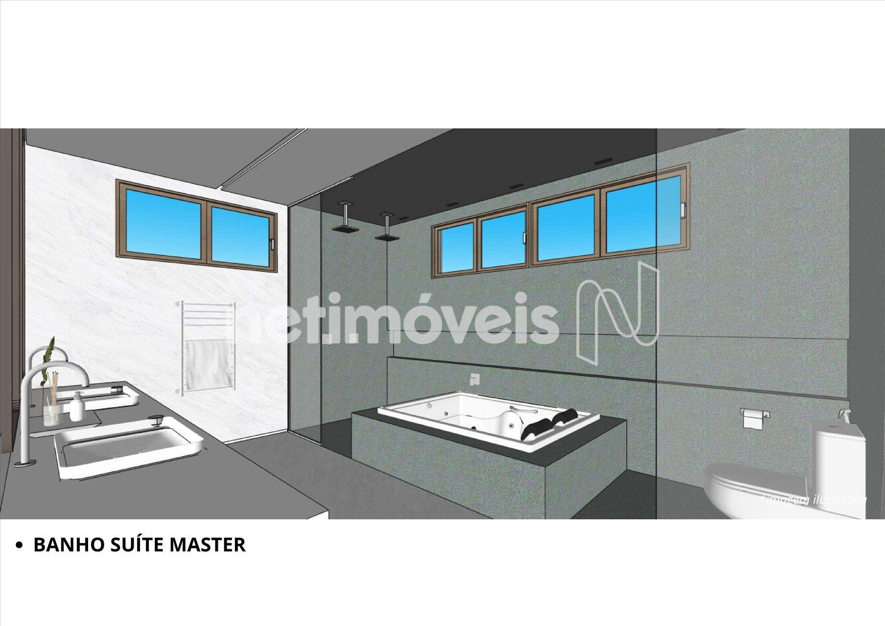 Banho Suíte Master