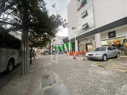 Vista das lojas 