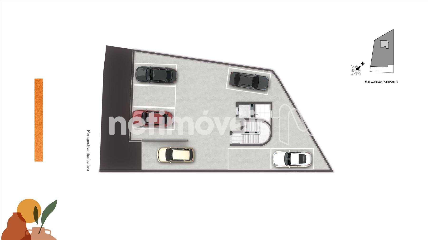 Planta - Vagas (Subsolo)