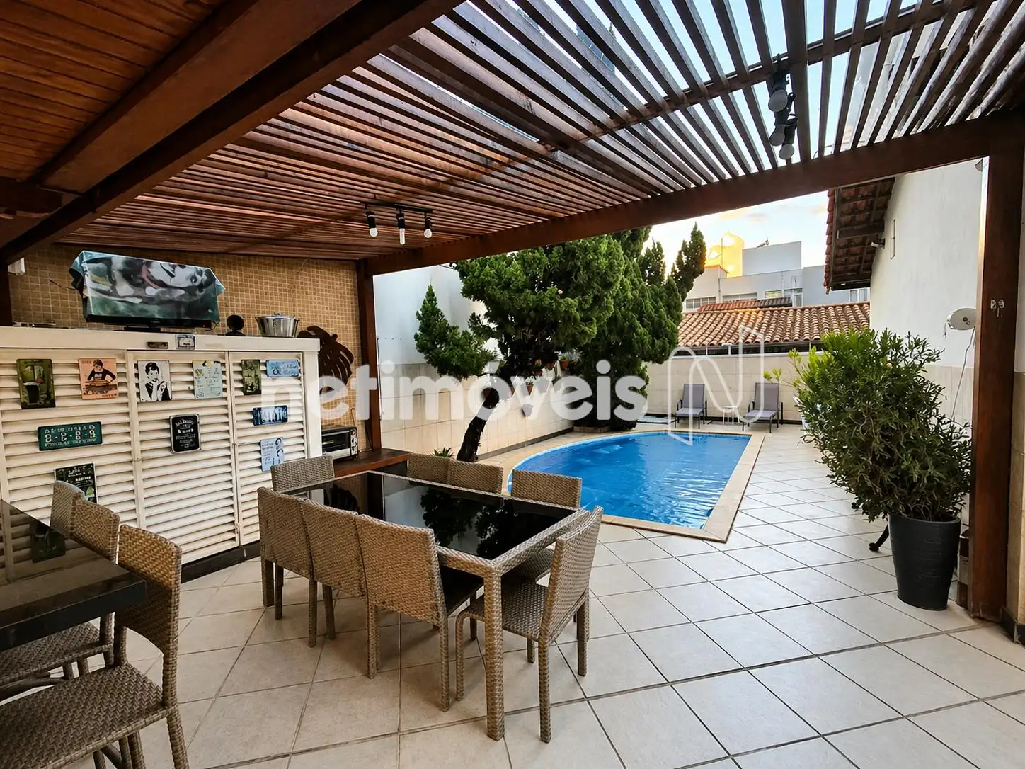 Área externa- Piscina