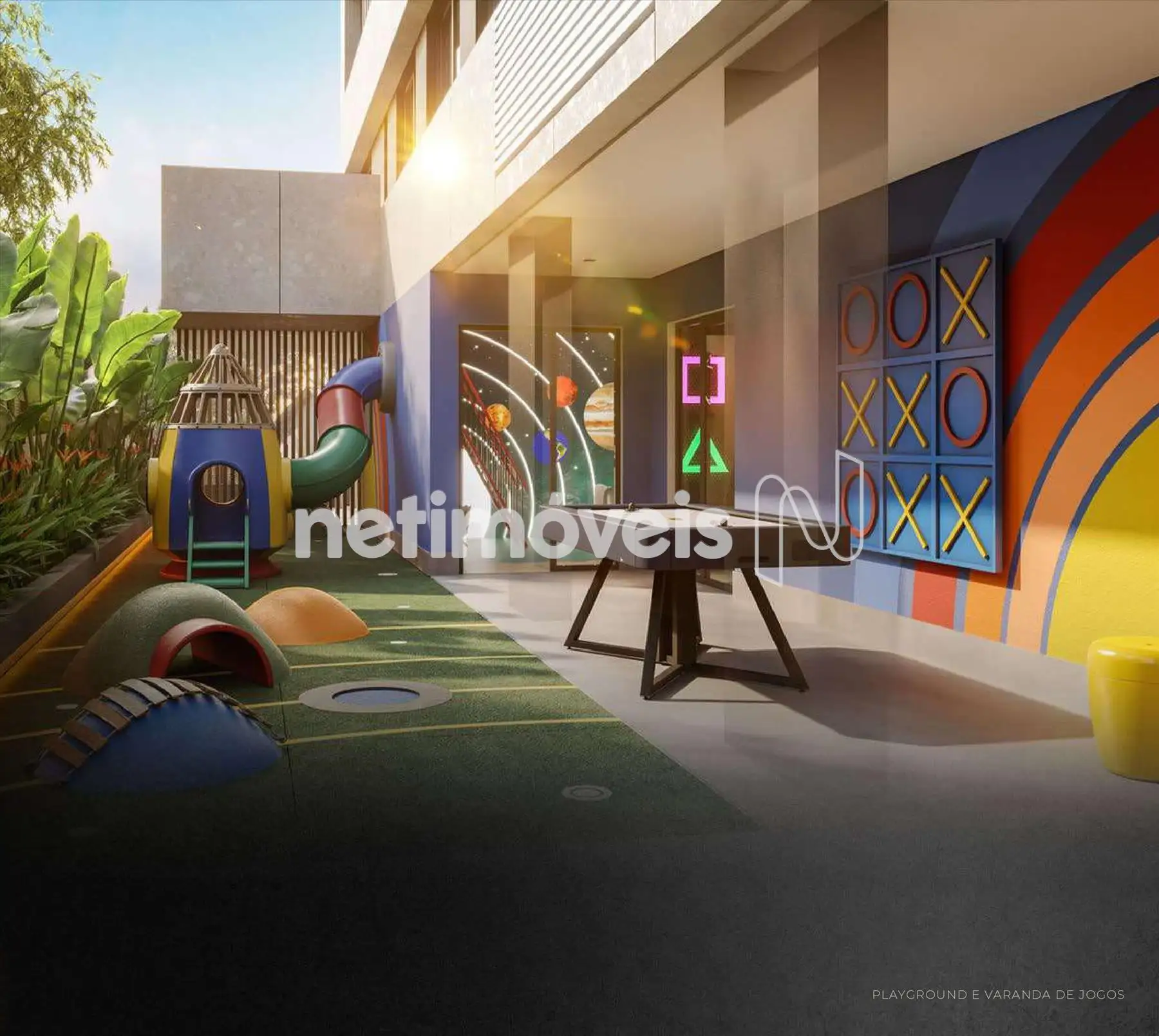 Playground e Varanda de Jogos
